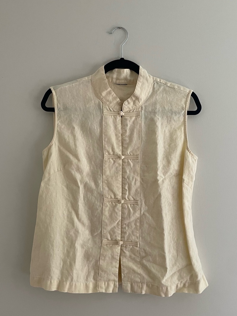Yellow Sleeveless Top